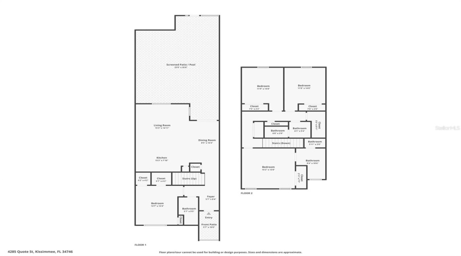KISSIMMEE, Florida 34746, 4 Bedrooms Bedrooms, ,3 BathroomsBathrooms,Residential,For Sale,QUOTE,0,MFRO6327743