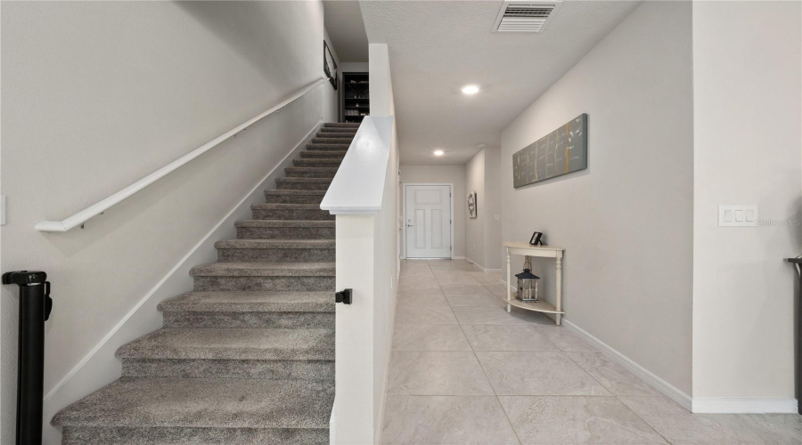 Foyer, Stairs, Hallway