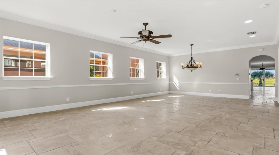 front formal living and dining room