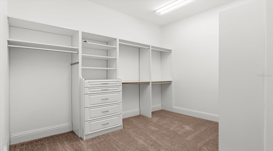 3rd floor master closet