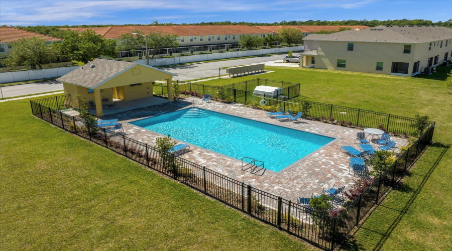 Second community pool (very close to the house)