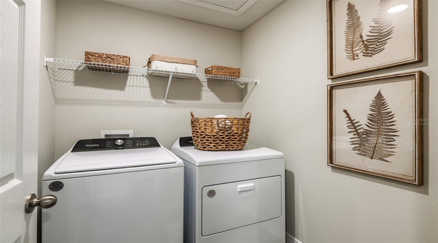 virtually staged/model home