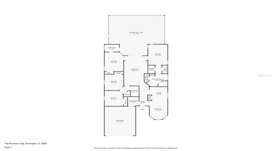 DAVENPORT, Florida 33897, 4 Bedrooms Bedrooms, ,3 BathroomsBathrooms,Residential,For Sale,PLUMOSO,0,MFRS5138939