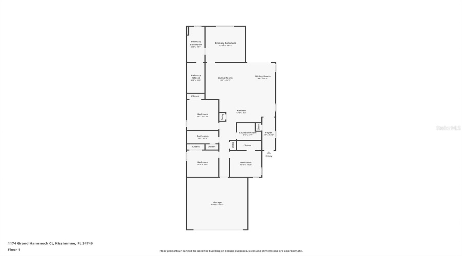 KISSIMMEE, Florida 34746, 4 Bedrooms Bedrooms, ,2 BathroomsBathrooms,Residential,For Sale,GRAND HAMMOCK,0,MFRO6358636