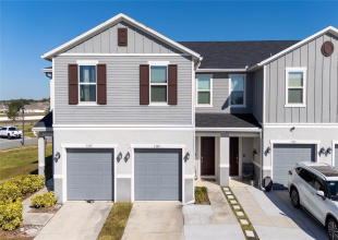 Front of the Townhome