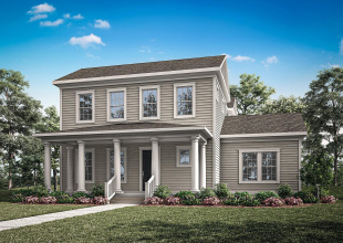 Merritt Floorplan - Colonial Elevation