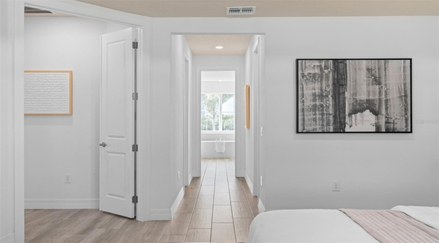 Model Home Design Only. Pictures and furnishings are for illustrative purposes only. Elevations, colors and options may vary. Furniture is for model home staging only.