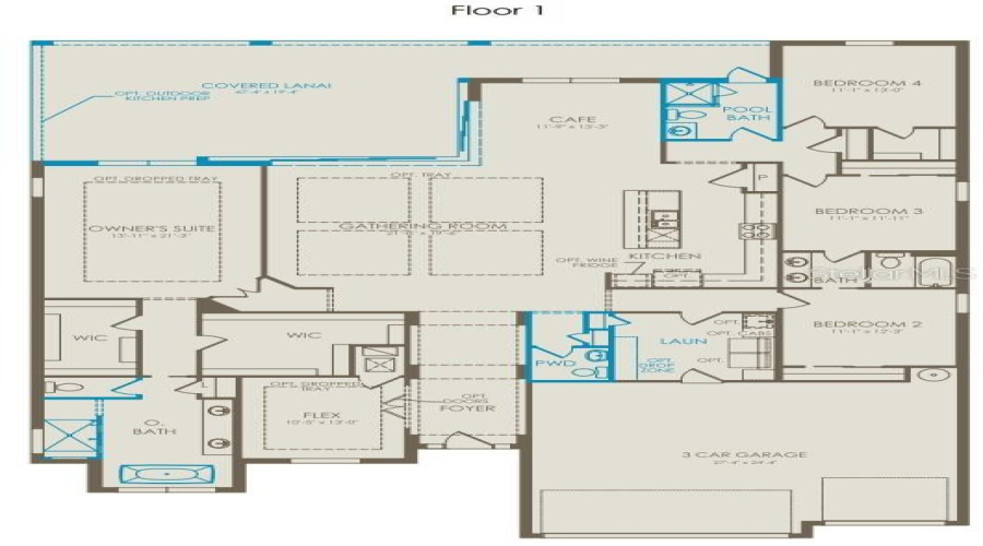 Floor Plan - Floor One