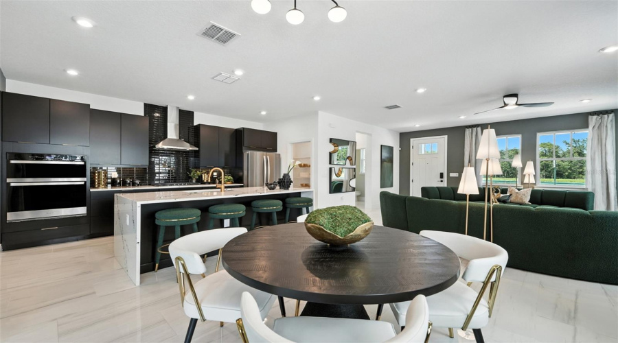 Island Village Anastasia Model Dining Room