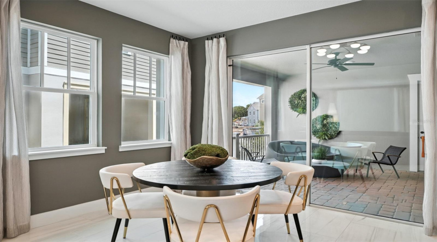 Island Village Anastasia Model Dining Room