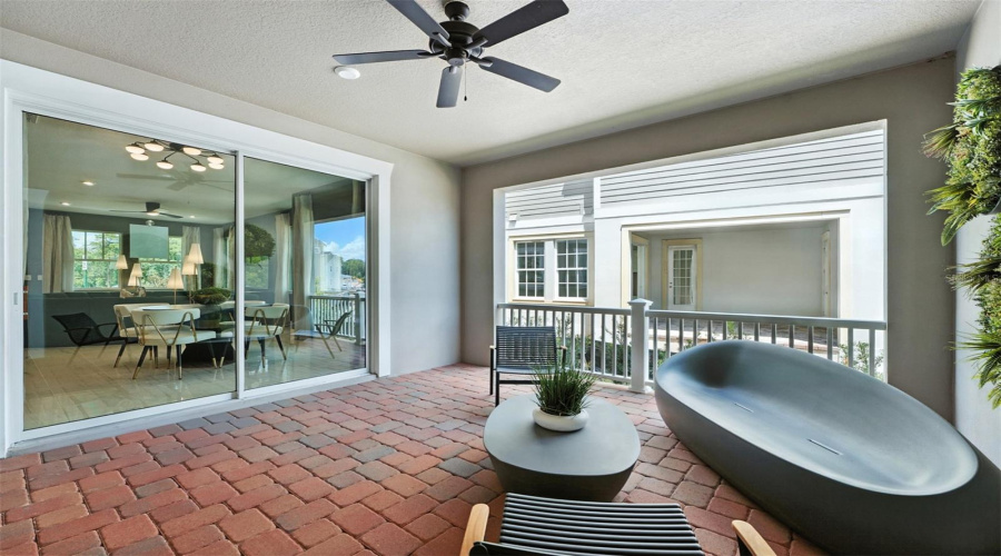 Island Village Anastasia Model Lanai