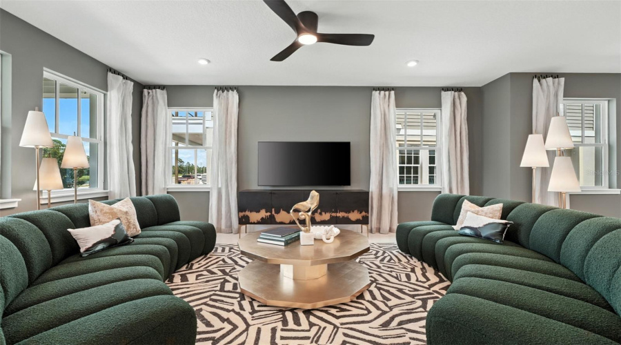 Island Village Anastasia Model Great Room