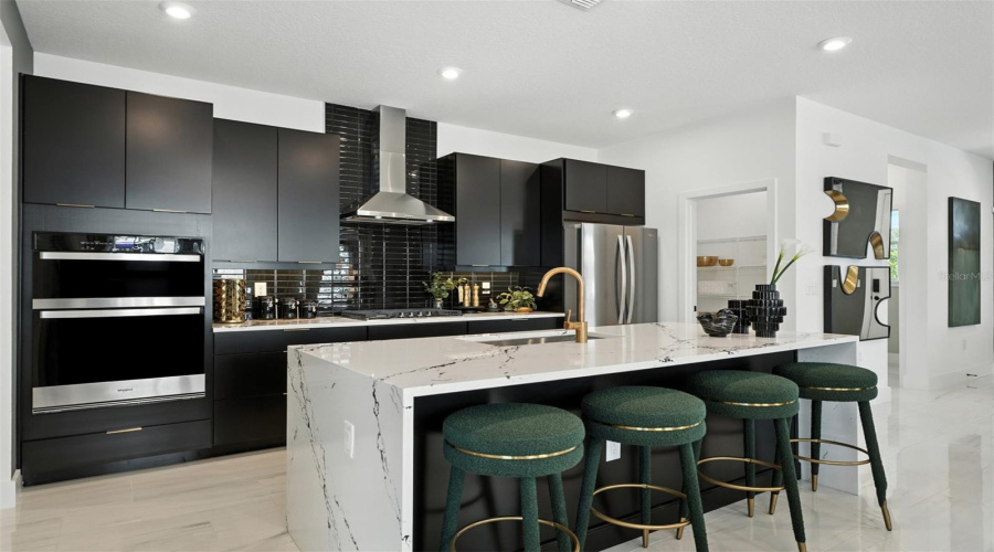 Island Village Anastasia Model Kitchen