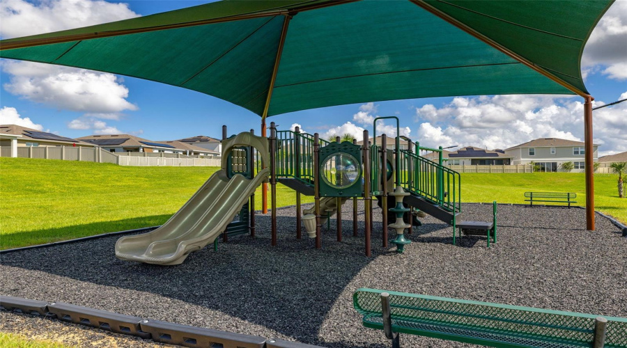 Covered playground