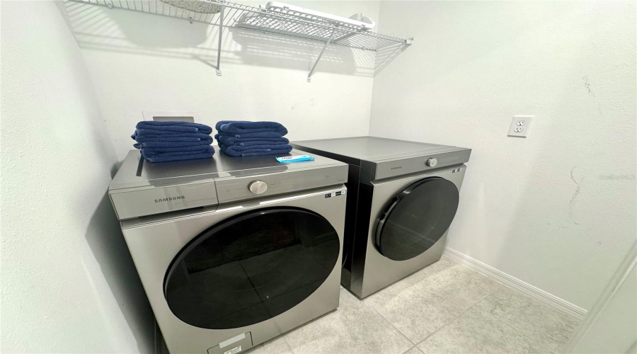 indoor laundry room