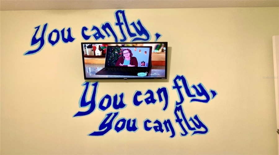 Hand Painted You can Fly!