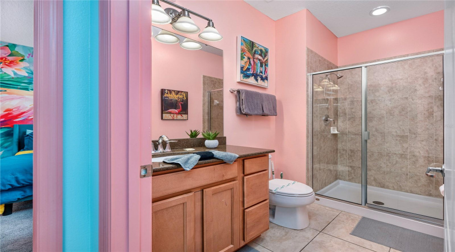 Downstairs Full bathroom