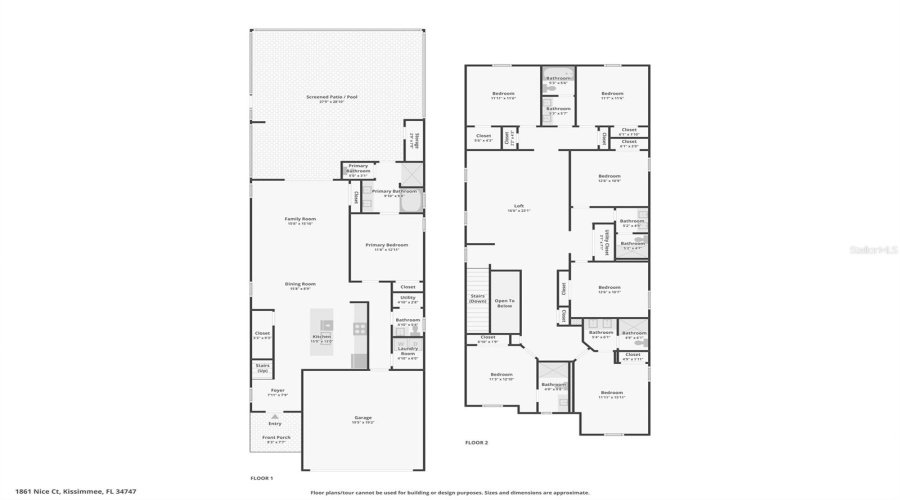KISSIMMEE, Florida 34747, 7 Bedrooms Bedrooms, ,5 BathroomsBathrooms,Residential,For Sale,NICE CT,0,MFRO6363676
