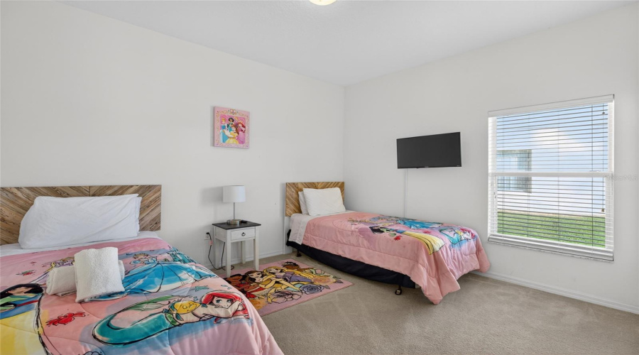 Downstairs twin bedroom