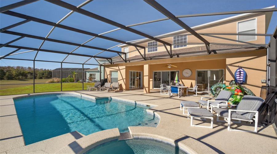 Private pool and spa