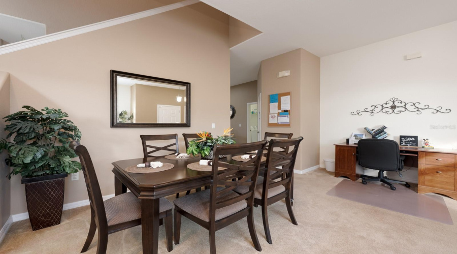 The Living and Dining areas flow seamlessly together, perfect for relaxing or entertaining.