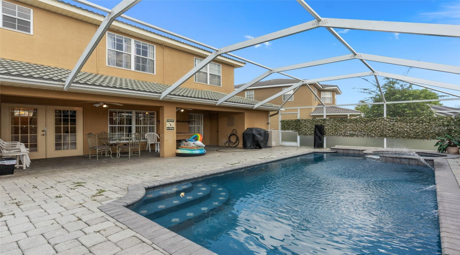 Your private pool and spa awaits!