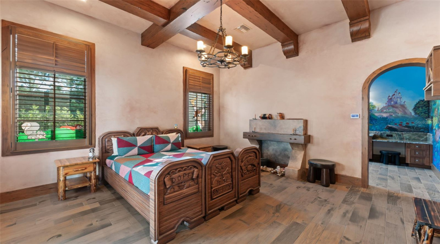 The Seven Dwarfs Cottage a.k.a. guest suite..