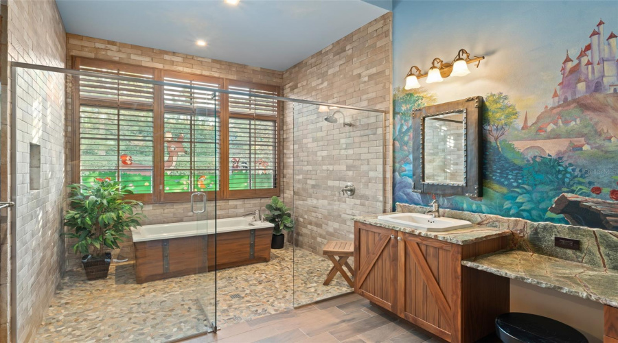 Characters in the windows!