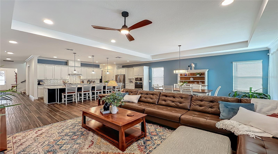 Spacious Tray Ceiling