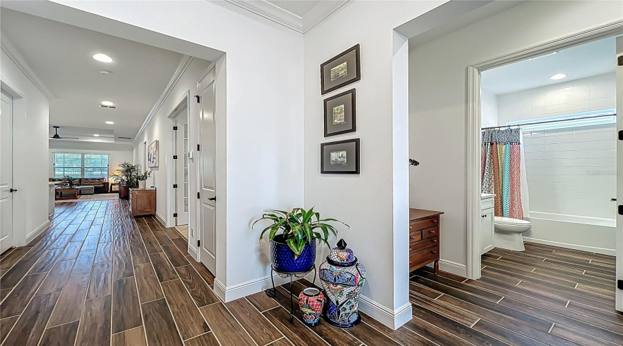 Alcove to Downstairs Guest Suite