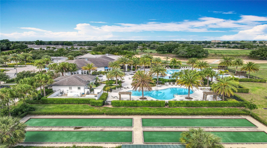 Shuffleboard, Bocce, Pickleball - Fun!