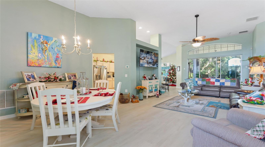 Luxury Vinyl Plank in all non-wet areas