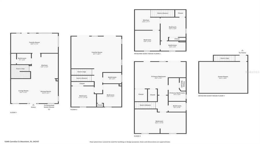 REUNION, Florida 34747, 6 Bedrooms Bedrooms, ,5 BathroomsBathrooms,Residential,For Sale,COROLLA,0,MFRO6274124