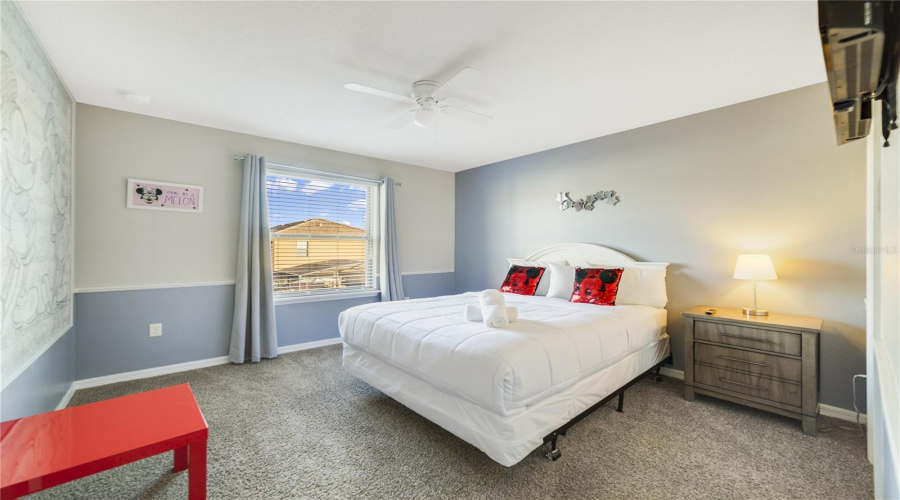 FOUR MORE THEMED BEDROOMS and two additional full bathrooms, provide maximum comfort and flexibility for large groups. Bedroom 2.
