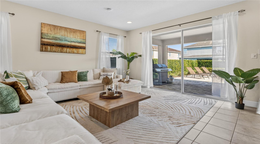 Sliding Glass Doors provide ample light and beautiful views