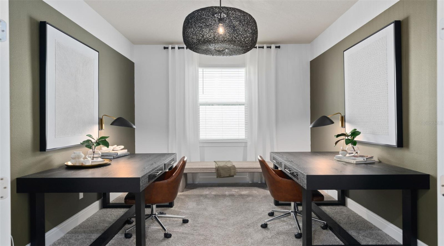 Model Home Design Only. Pictures and furnishings are for illustrative purposes only. Elevations, colors and options may vary. Furniture is for model home staging only.?