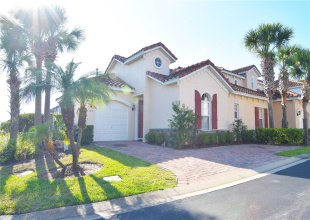 Front of home with driveway for two vehicles