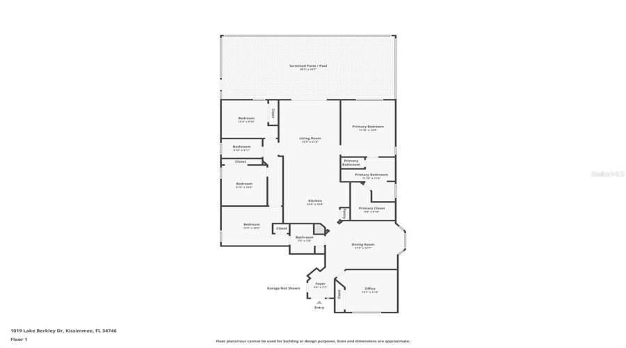 KISSIMMEE, Florida 34746, 5 Bedrooms Bedrooms, ,3 BathroomsBathrooms,Residential,For Sale,LAKE BERKLEY,0,MFRO6367556