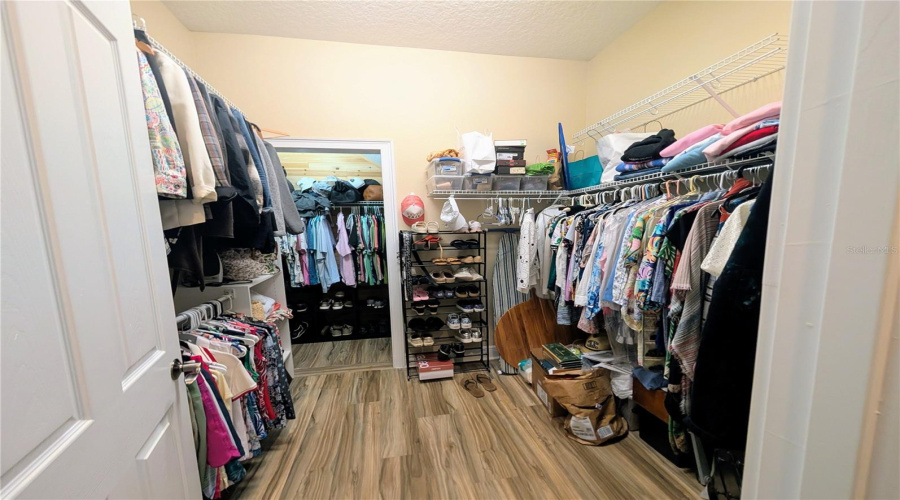 large walk in closet