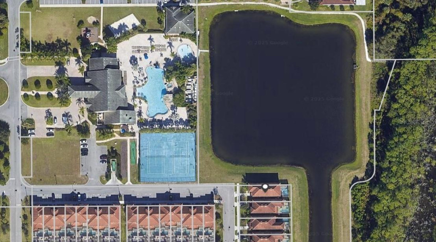 Subject property pinned