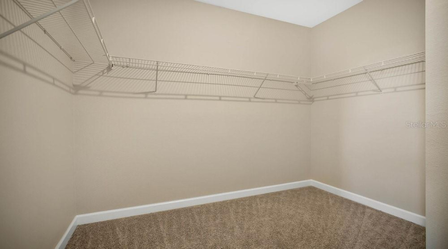 Primary Walk-In Closet