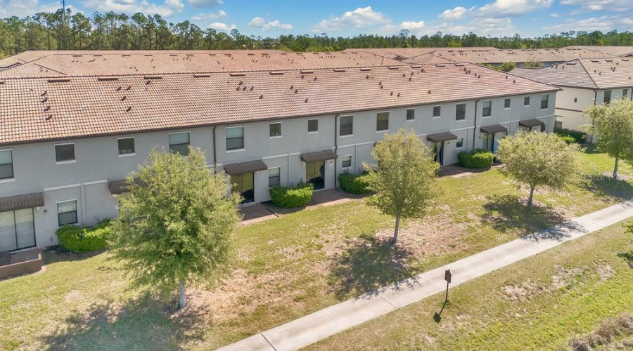 Aerial View Back Exterior