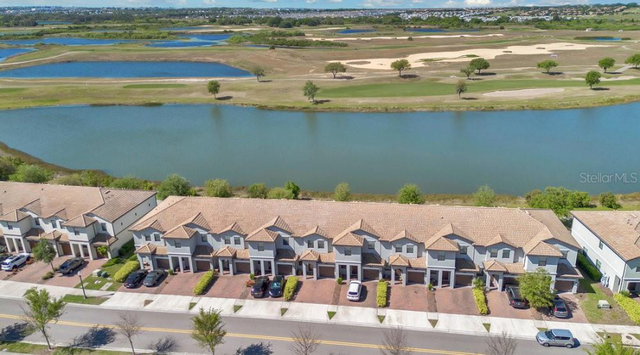 Aerial View Front Exterior