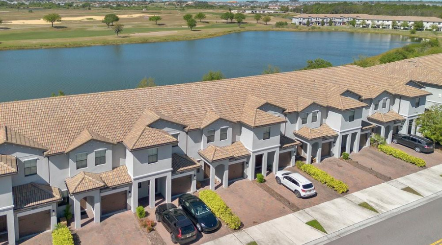 Aerial View Front Exterior