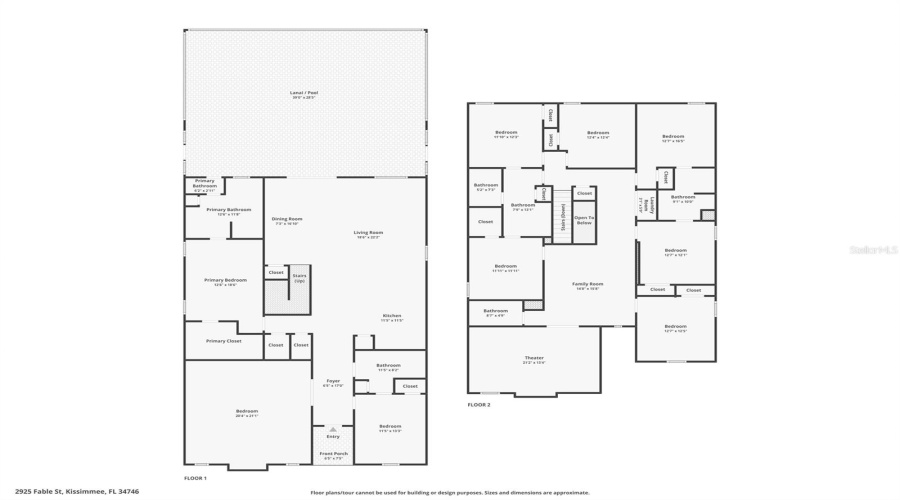 KISSIMMEE, Florida 34746, 8 Bedrooms Bedrooms, ,5 BathroomsBathrooms,Residential,For Sale,FABLE,0,MFRO6351779