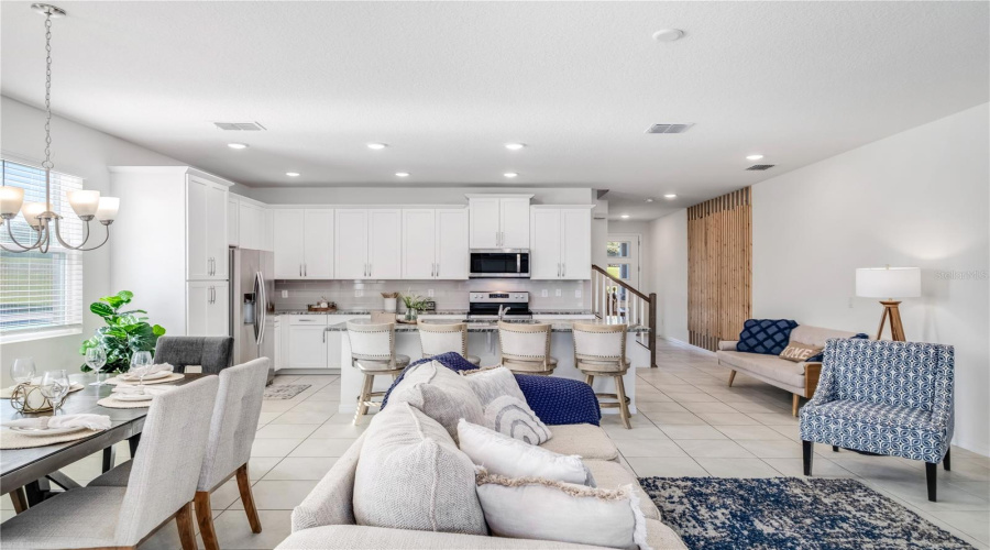 Dining/Living/Kitchen