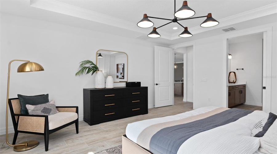 Model Home Design Only. Pictures and furnishings are for illustrative purposes only. Elevations, colors and options may vary. Furniture is for model home staging only.?