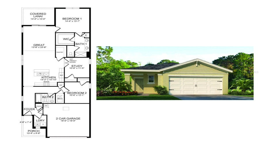 DAVENPORT, Florida 33837, 3 Bedrooms Bedrooms, ,2 BathroomsBathrooms,Residential,For Sale,GENTLE RAIN,0,MFRS5122737
