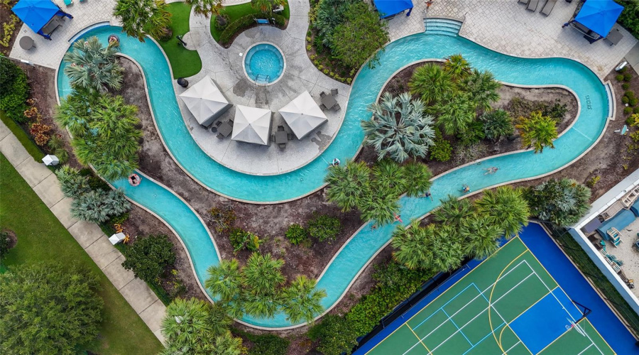 Aerial of Lazy River