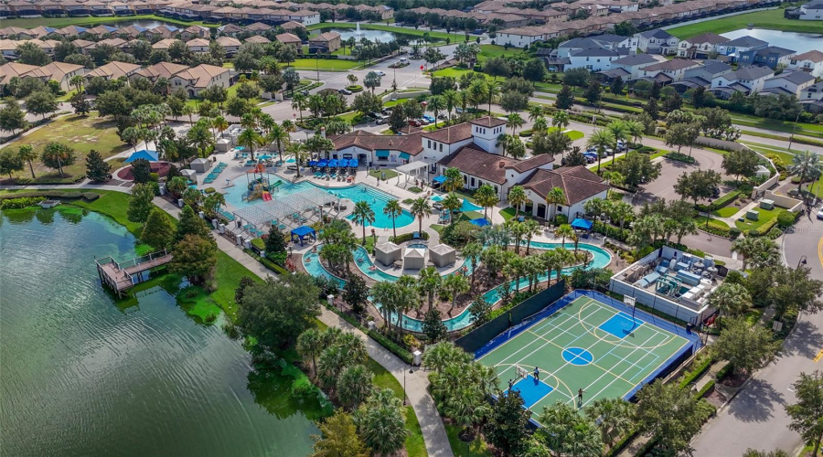 Aerial of Community Dock